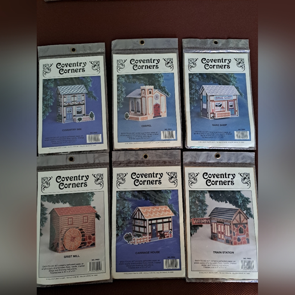 Vintage Counted Cross Stitch Kits